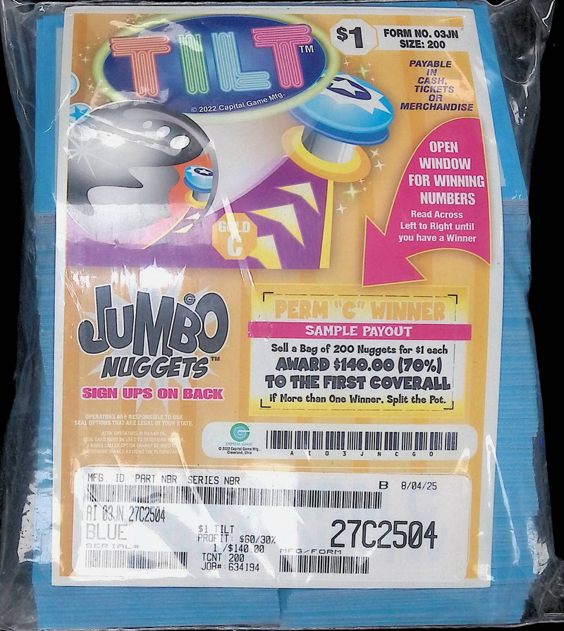 TILT Jumbo Nuggets  (200 Count)