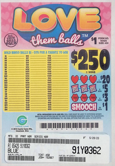 Balls Seal Card Games (450 Count)