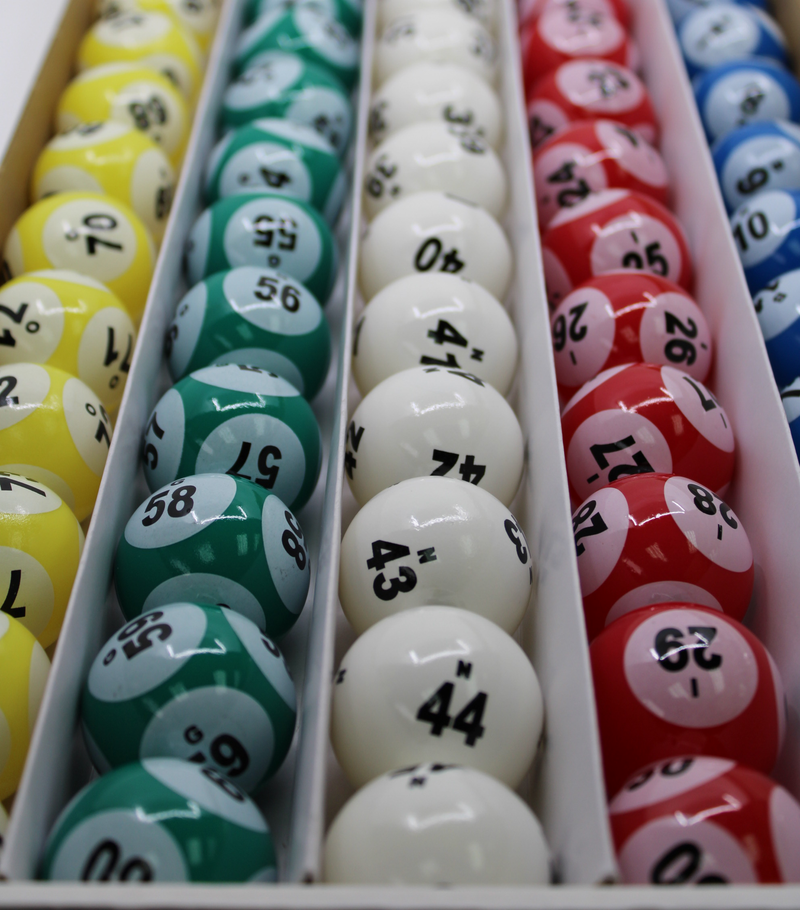6 Number Ping Pong Bingo Ball