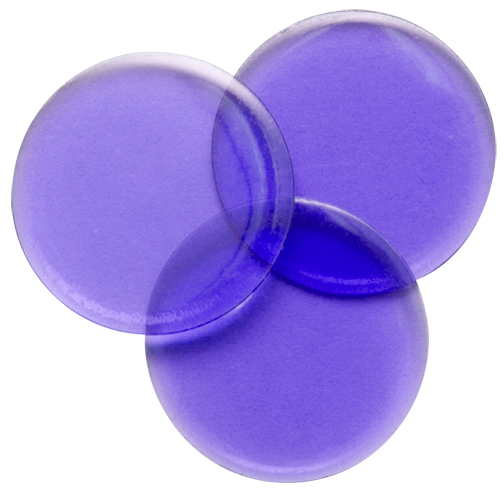 Tub of 250 7/8" Non Magnetic Bingo Chips