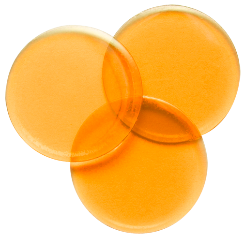 Tub of 250 7/8" Non Magnetic Bingo Chips