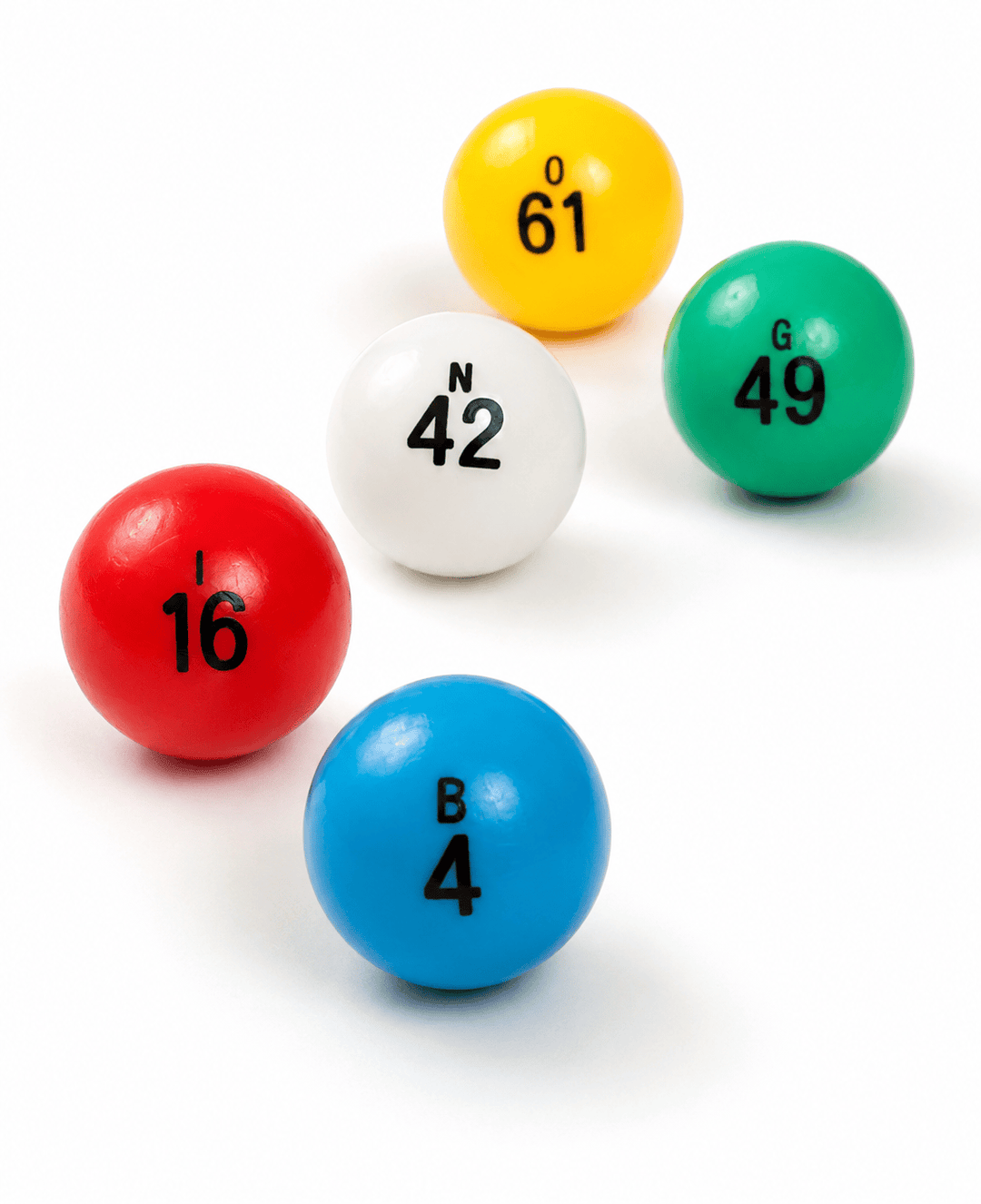 7/8-Inch Non-Window Plastic Bingo Balls | Bingo Innovation