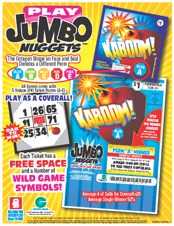 KABOOM! Jumbo Nuggets  (200 Count)