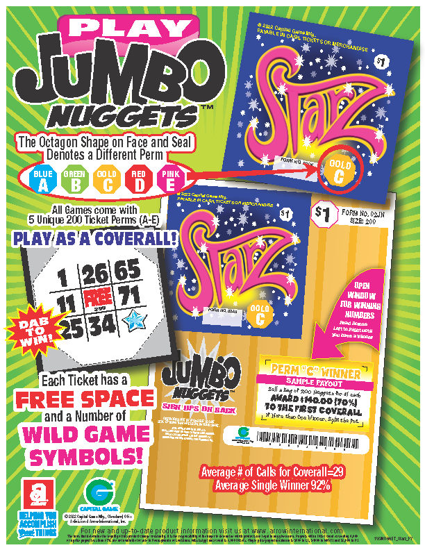 Starz Jumbo Nuggets  (200 Count)