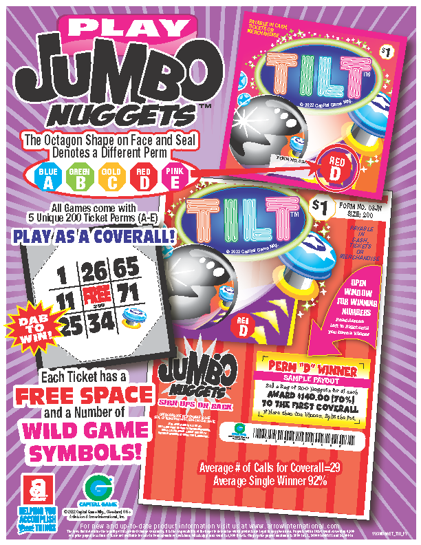 TILT Jumbo Nuggets  (200 Count)