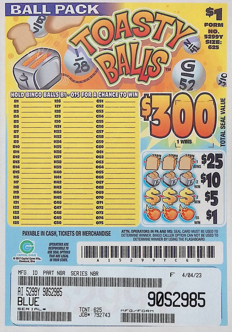 Balls Seal Card Games (625 Count)