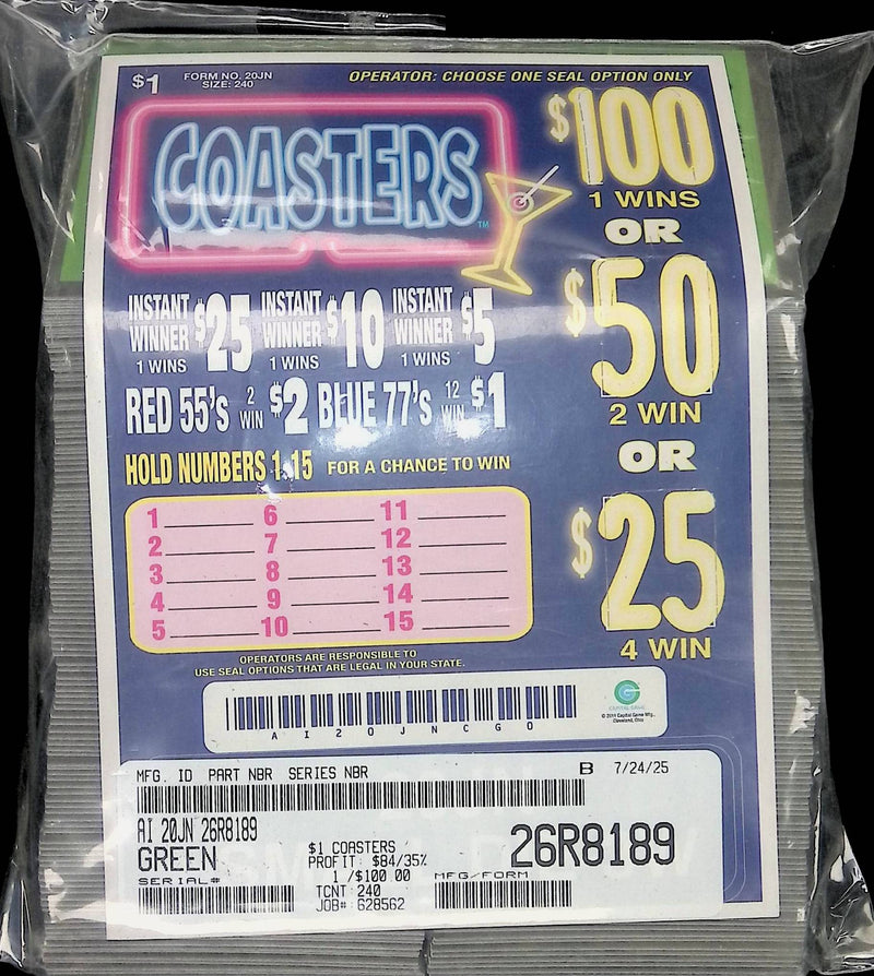 Coasters Jumbo Nuggets  (200 Count)