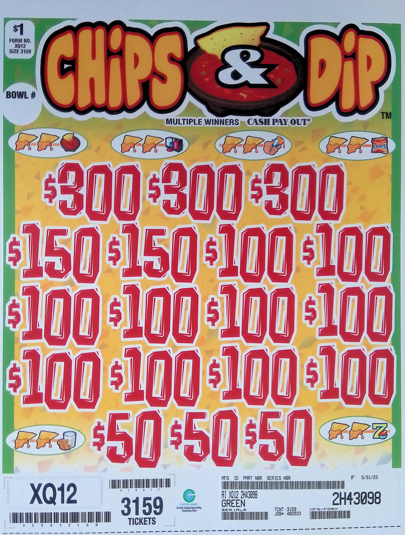 16 Top Winners @ $100 $50 Bottom 74% Payout 26% Ideal Profit 3 Window $1 Ticket