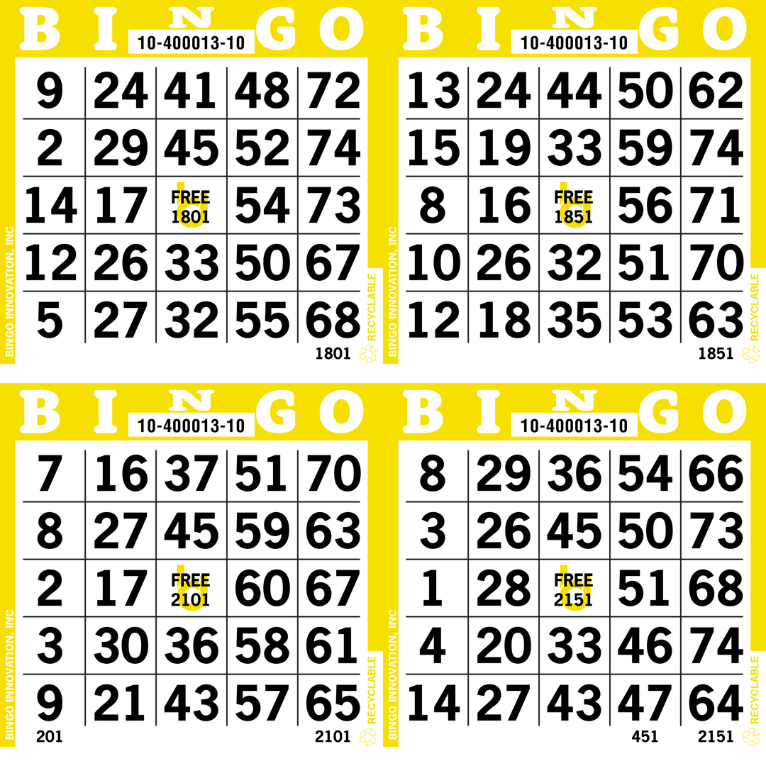 640 Cartones De Bingo BINVI | 2 Paquetes De 320 | 20 Números Por Cartón 640 Cartones De Bingo BINVI | 2 Paquetes De 320 | 20 Números Por Cartón