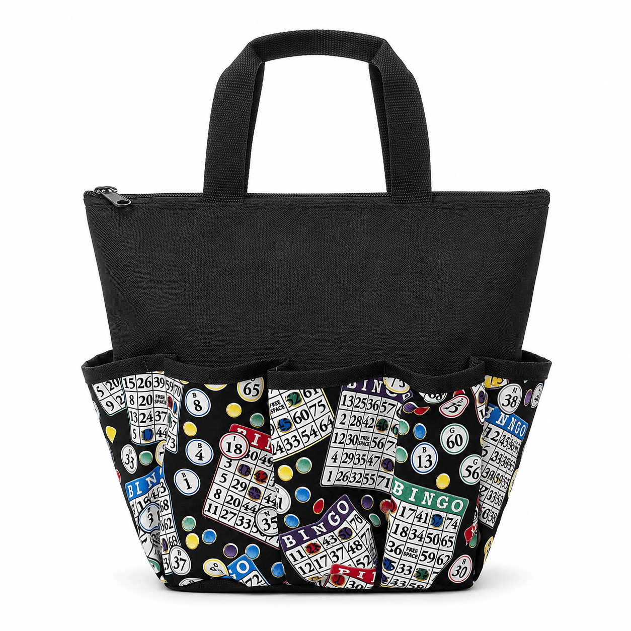 Bingo 10 Pocket Zipper Bag