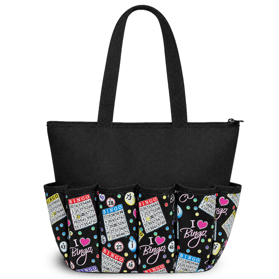 Bingo Bling 6 Pocket Tote | Stylish Storage, Fast Delivery | Bingo