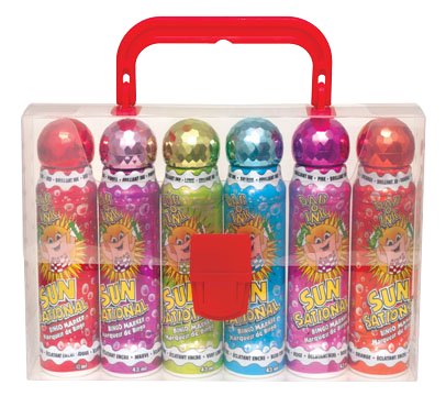 6 Bottle 1.5 Ounce Sunsational Ink Bingo Dauber Gift Pack