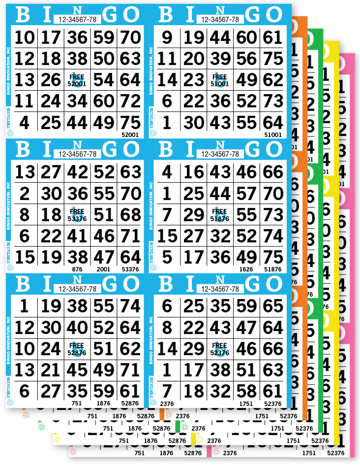 14 Pages Per Book (See Quantities and Rotation in Description) – Bingo ...