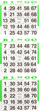 Black Light Bingo Paper by the Bundle