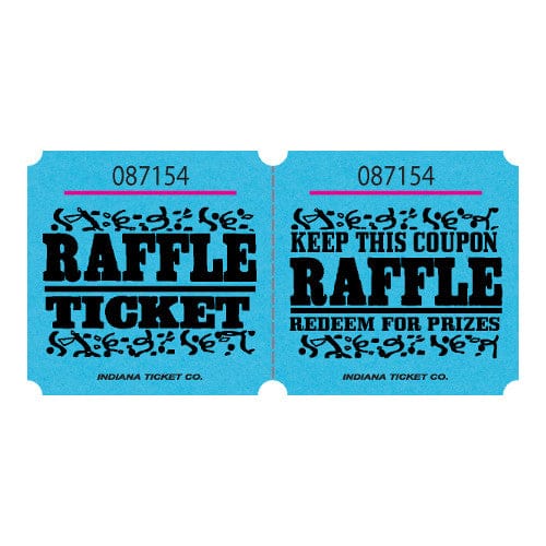 Ducket Raffle Tickets 2 Part Raffle Tickets – Bingo Innovation