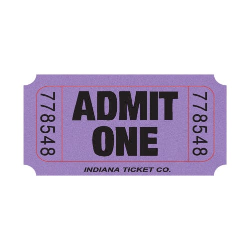 600 Tickets de bingo - 100 pages/bandes de 6 - Couleur peut varier