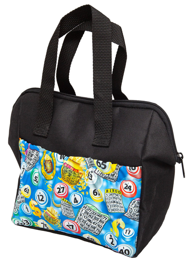 Blue Bingo 6 Pocket Tote