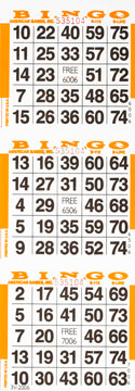 Black Light Bingo Paper by the Bundle